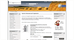 Desktop Screenshot of fz-agritechnik.de